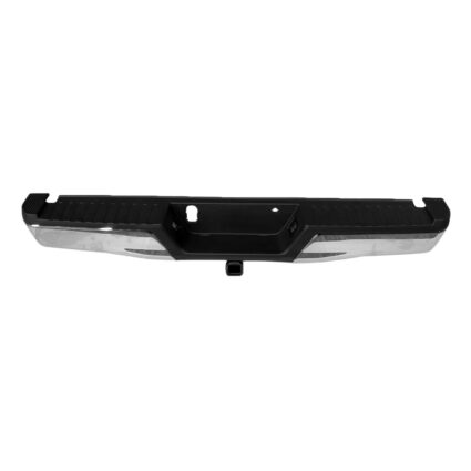 Bumper Assembly Rear w/o Rear Parking Aid w/Towing Pkg w/o Max Towing Chrome for Ford F-150 2015–2020