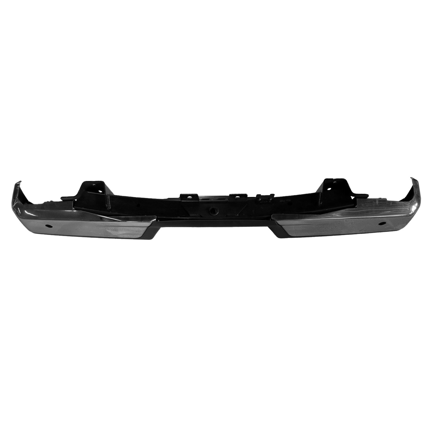 Bumper Assembly Rear w/Rear Parking Aid w/o Towing Pkg Chrome CAPA for Ford F-150 2015–2020