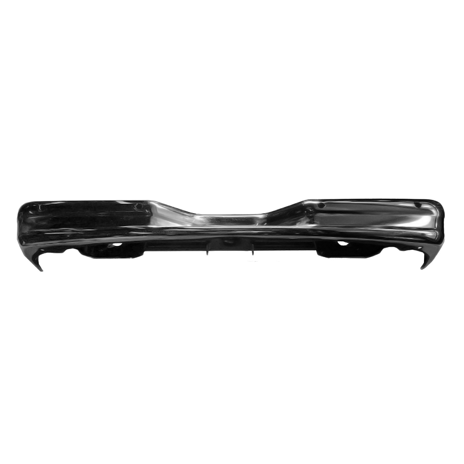 Bumper Assembly Rear w/Rear Object Sensors Step Bumper/Pads Assembly Chrome CAPA for Ford E-150 E-250 E-350 Super Duty E-450 Super Duty