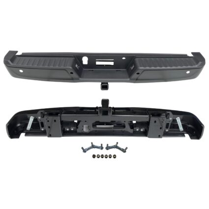Bumper Assembly Rear w/Med/Hvy Tow w/Parking Aid w/o Active Park w/Lamps for Ford F-150 2021–2024