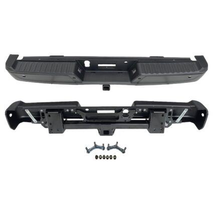 Bumper Assembly Rear w/Max Towing w/Parking Aid w/Active Park w/Lamps for Ford F-150 2021–2024