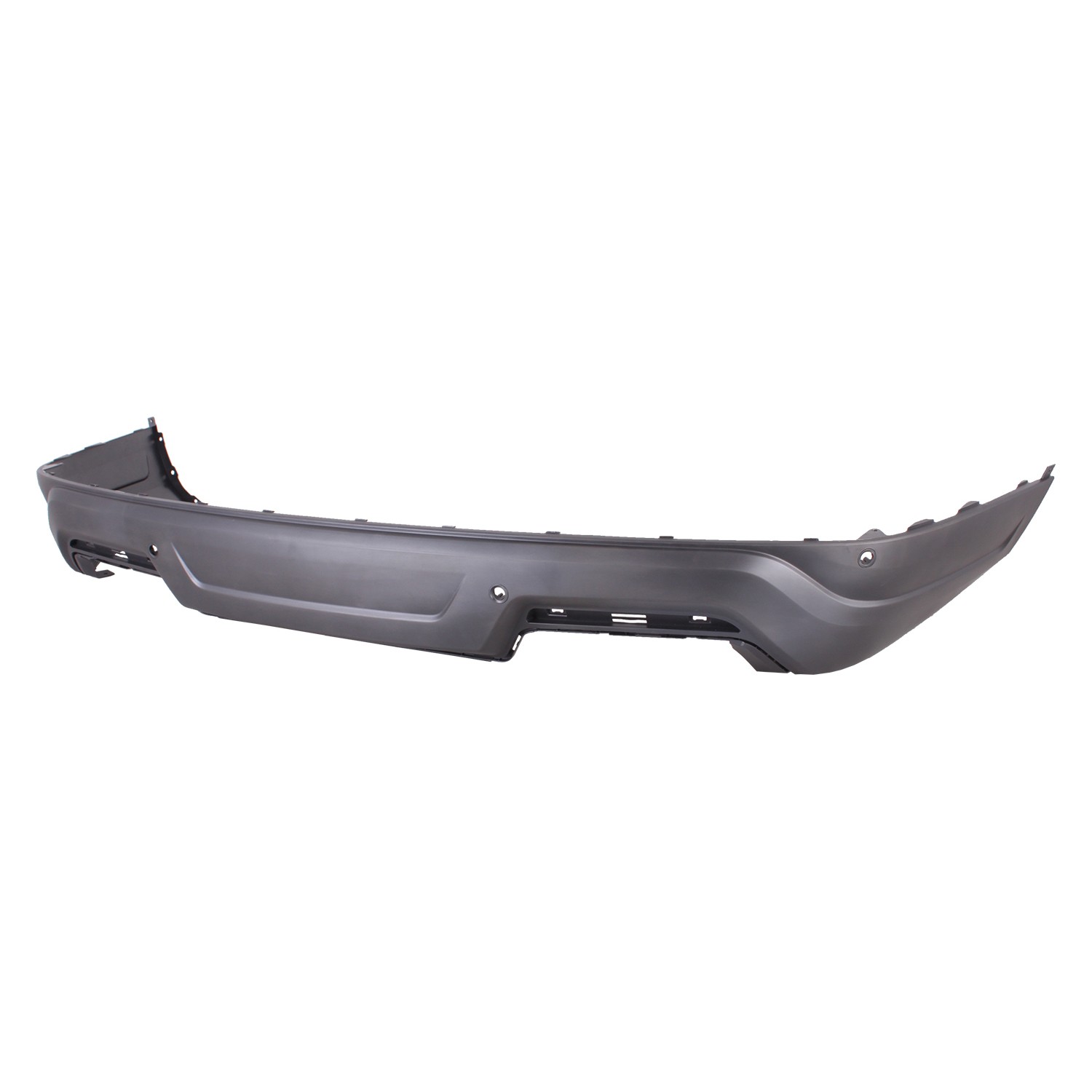 Bumper Cover Rear Lower w/o Active Park Assist w/Rear Parking Aid w/o Towing Pkg CAPA for Ford Explorer Police Interceptor Utility