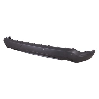Bumper Cover Rear Lower w/o Towing Pkg Black CAPA for Ford Edge Titanium SEL SE ST-Line 2019–2024
