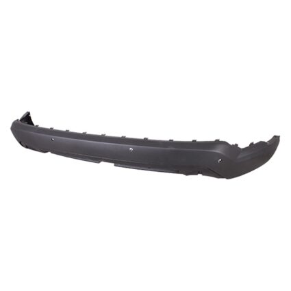 Bumper Cover Rear Lower w/Towing Pkg Black CAPA for Ford Edge Titanium SEL ST-Line 2019–2024