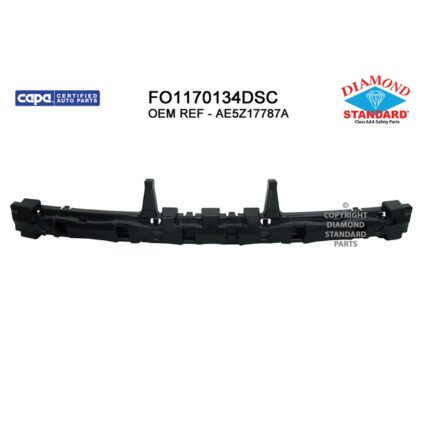 Bumper Impact Absorber Rear CAPA for Ford Fusion Hybrid 2010–2012