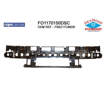 Bumper Impact Absorber Rear CAPA for Ford Explorer Police Interceptor Utility