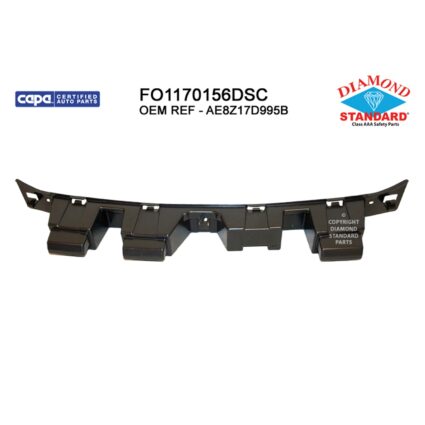 Bumper Impact Absorber Rear CAPA for Ford Fiesta Sedan 2011–2019