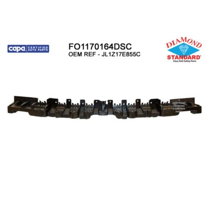 Bumper Impact Absorber Rear CAPA for Ford Expedition Lincoln Navigator
