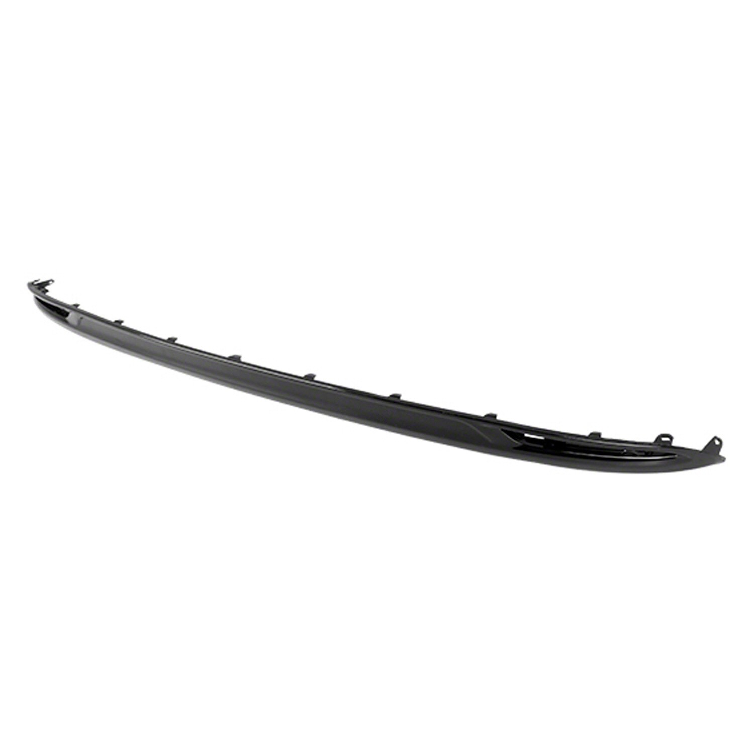 Bumper Valance / Grille Kit Rear Single Exhaust Gloss Black Panel CAPA for Ford Fusion SE Hybrid Energi SE Energi Titanium Titanium Hybrid S Hybrid Platinum Hybrid Energi Platinum SE LUX Hybrid 2013–2018