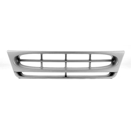 Grille Assembly Argent & Chrome for Ford E-150 Econoline E-150 Econoline Club Wagon E-250 Econoline E-350 Econoline E-350 Econoline Club Wagon E-350 Super Duty E-450 Econoline Super Duty E-550 Econoline Super Duty