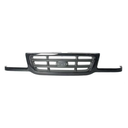 Grille Assembly w/Argent Bars Black for Ford Ranger 2001–2003