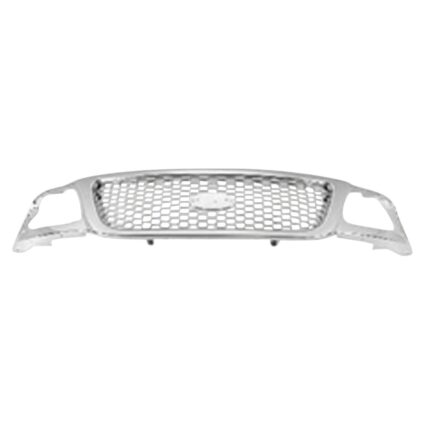 Grille Assembly Heritage Honeycomb All Chrome for Ford F-150 F-150 Heritage