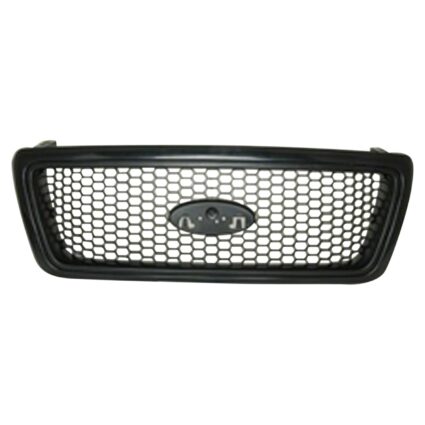 Grille Assembly Honeycomb Design Black for Ford F-150 XLT 2004–2008