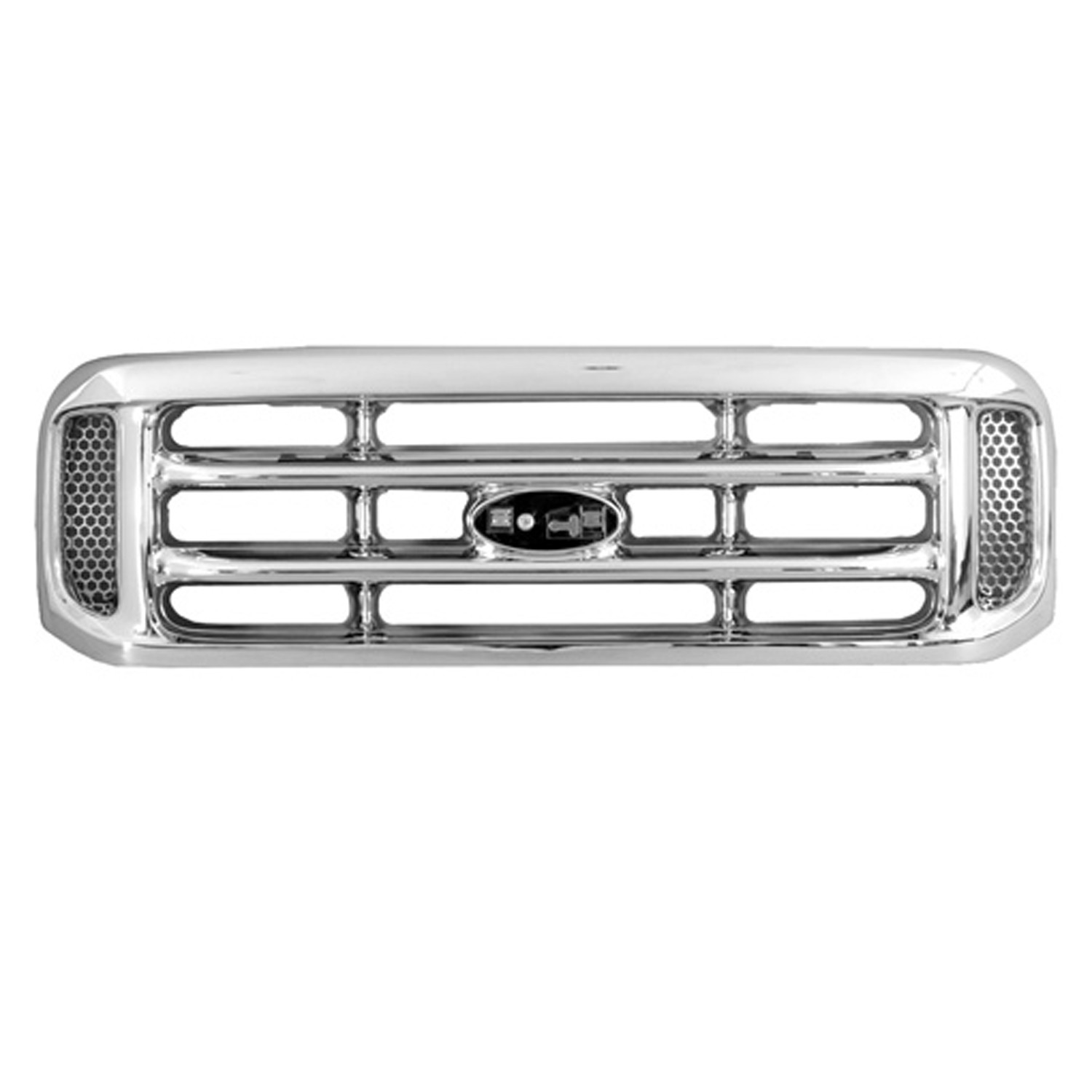 Grille Assembly Chrome for Ford F-250 Super Duty F-350 Super Duty