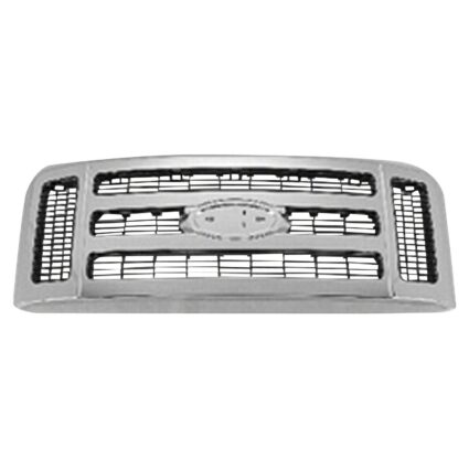 Grille Assembly Chrome for Ford F-250 Super Duty F-350 Super Duty