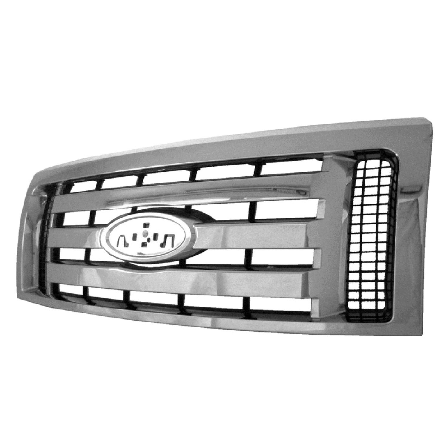 Grille Assembly Chrome CAPA for Ford F-150 XLT 2009–2012