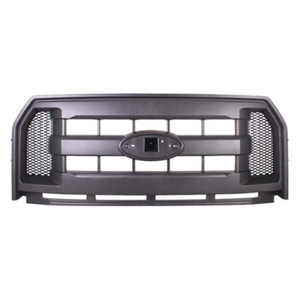 Grille Assembly 3 Bar Style Black CAPA for Ford F-150 2015–2017