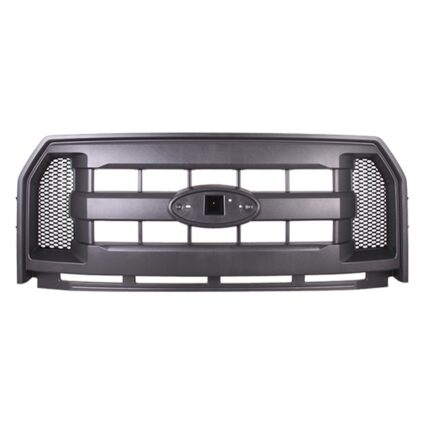 Grille Assembly 3 Bar Style Black CAPA for Ford F-150 2015–2017