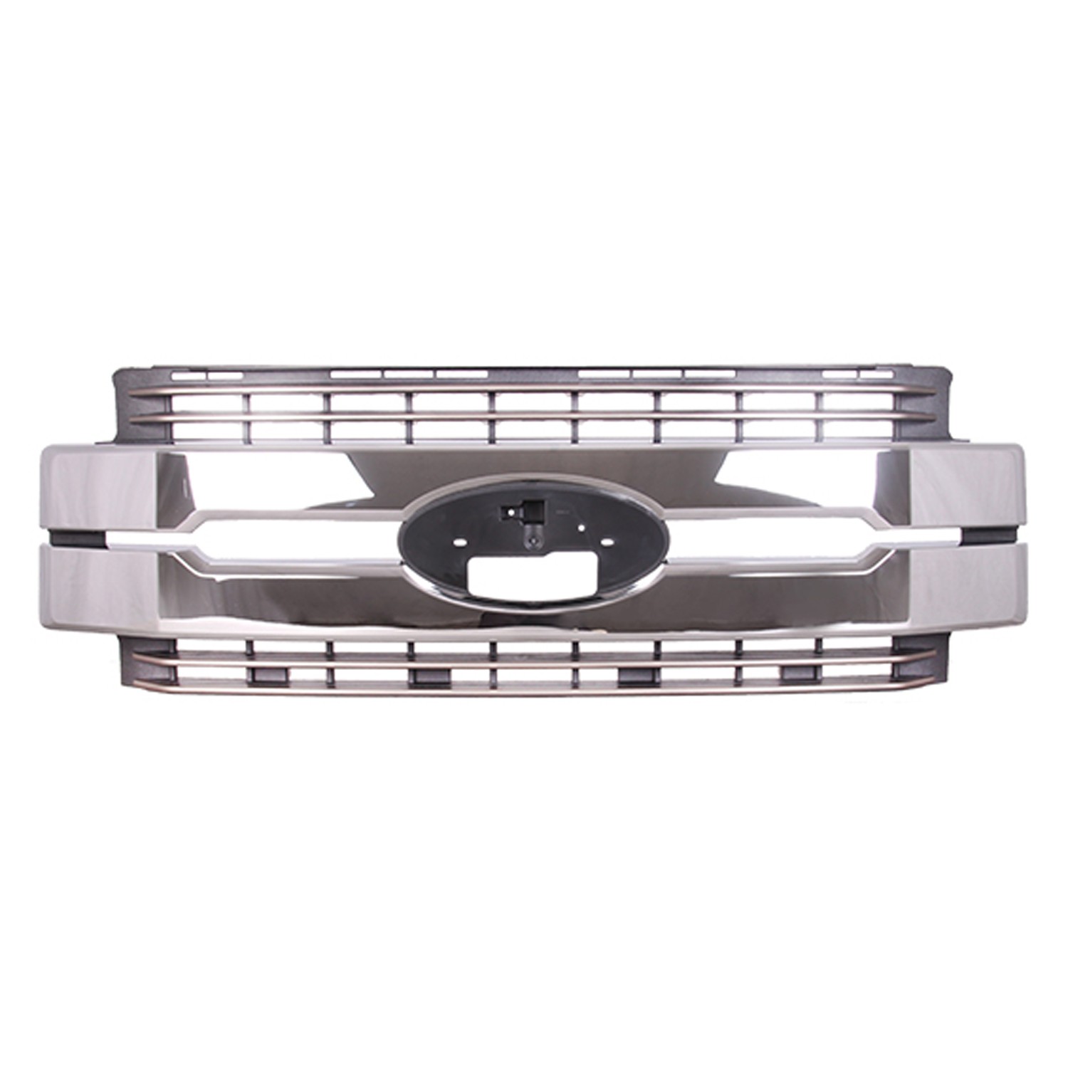 Grille Assembly Chrome Grille CAPA for Ford F-250 Super Duty F-350 Super Duty