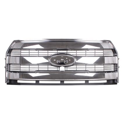 Grille Assembly w/Front View Camera Body Clr Sur/Acct Clr Insert CAPA for Ford F-150 Extended Cab Pickup Crew Cab Pickup 2015–2017