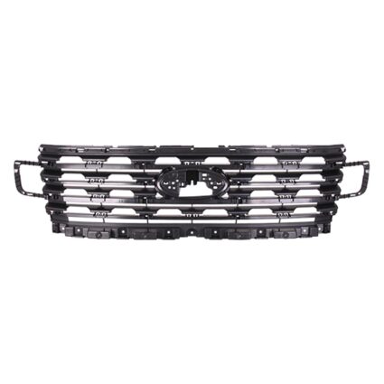Grille Assembly Grille Reinforcement Carbon Black CAPA for Ford Expedition Limited XLT 2018