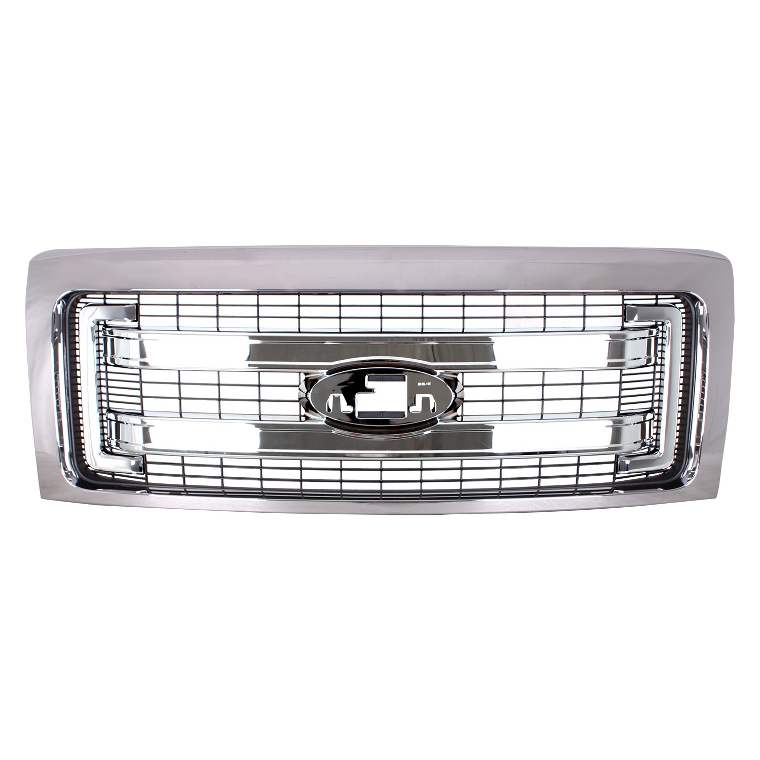Grille Assembly XLT w/o Chrome Pkg w/o Custom Pkg CAPA for Ford F-150 2013–2014