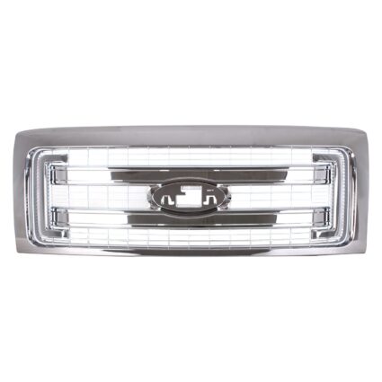 Grille Assembly w/Chrome Pkg CAPA for Ford F-150 XLT 2013–2014