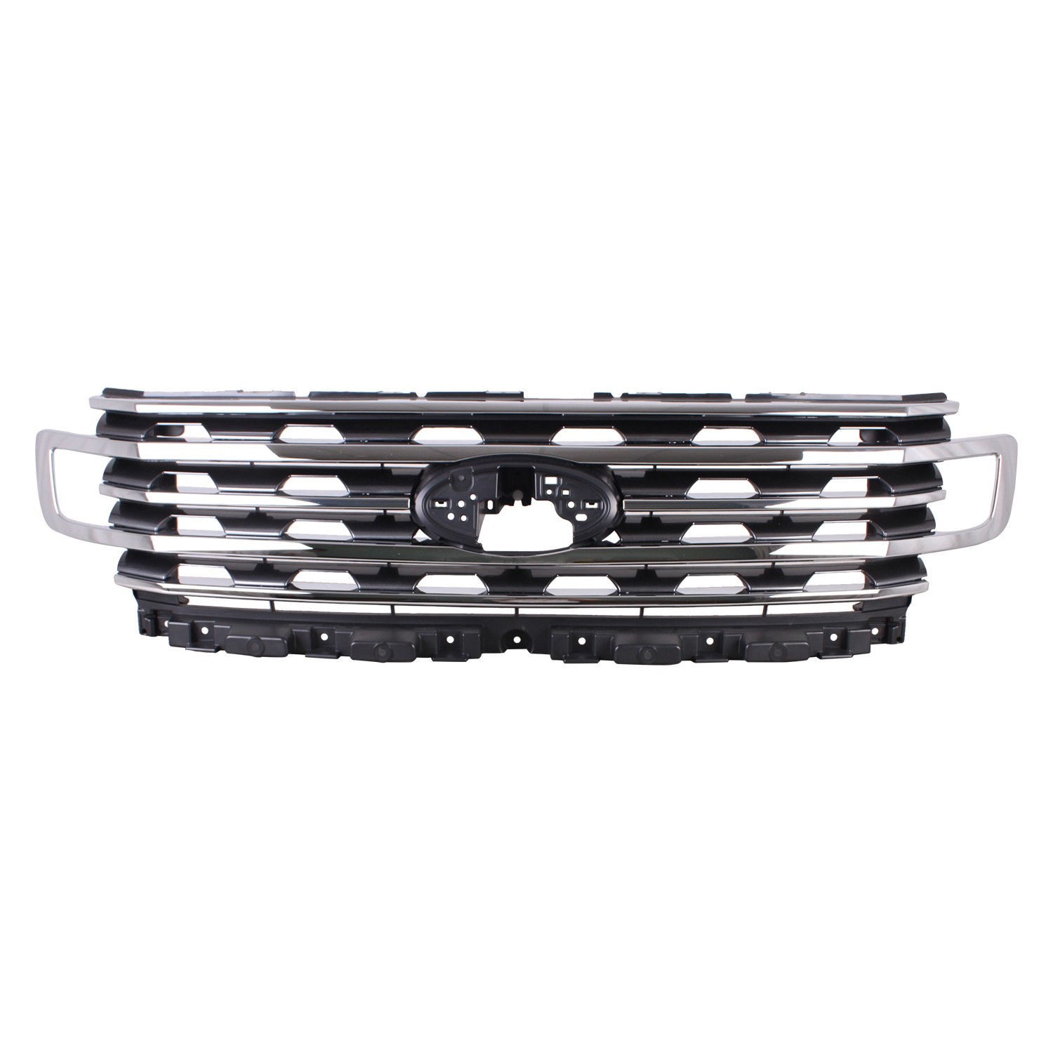 Grille Assembly w/o Front View Camera for Ford Expedition Max XLT XLT 2018–2020