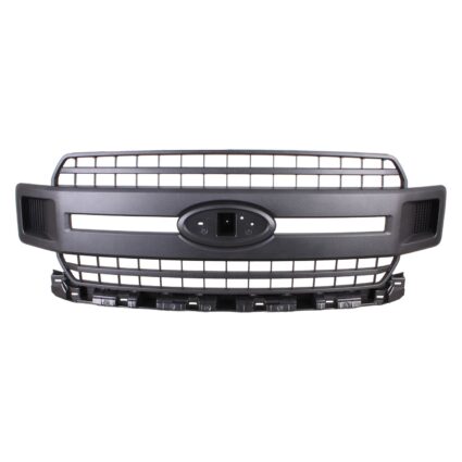 Grille Assembly Matte Black CAPA for Ford F-150 XL 2018–2020