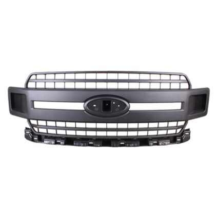 Grille Assembly Matte Black CAPA for Ford F-150 XL 2018–2020