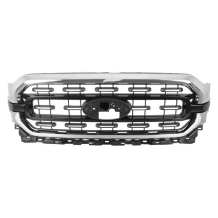 Grille Assembly XLT w/Standard Equipment CAPA for Ford F-150 2021–2023