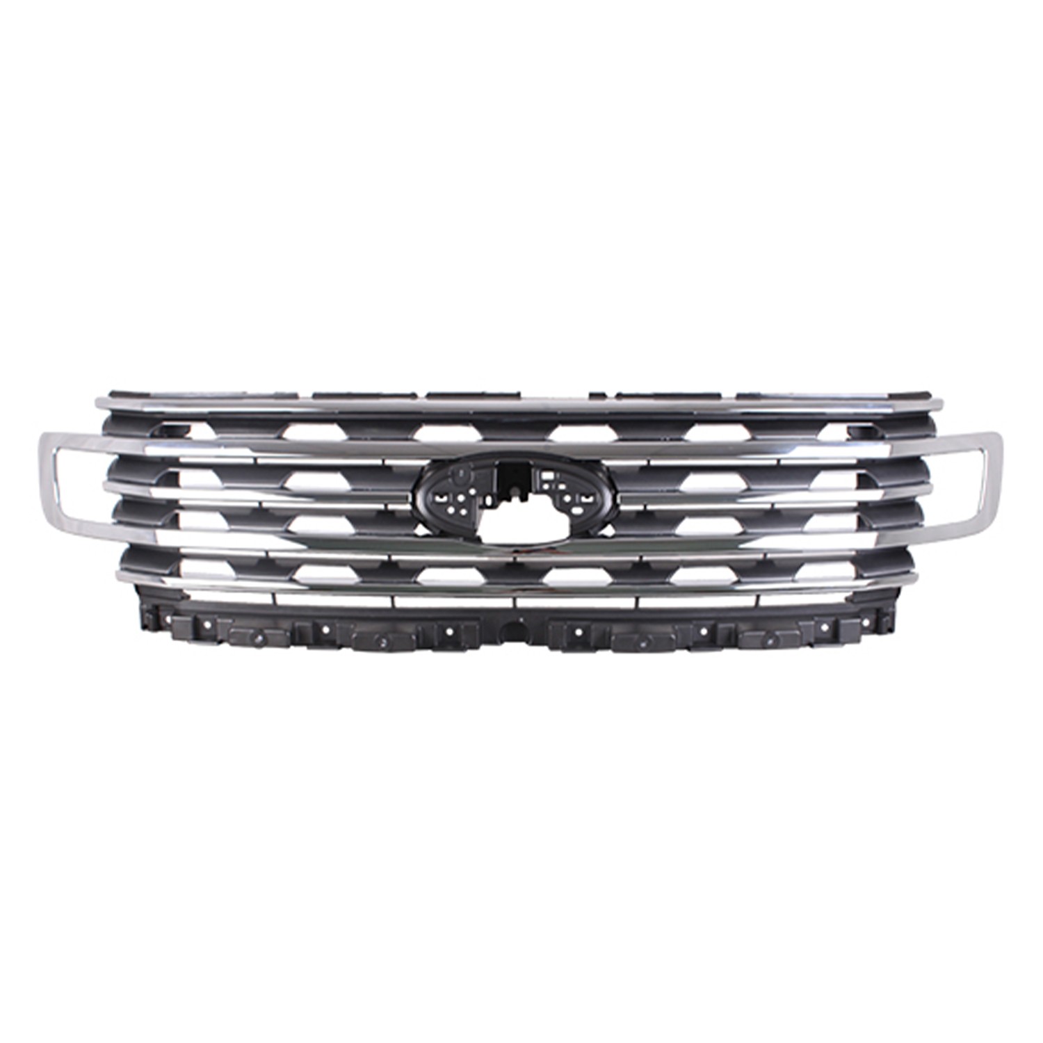 Grille Assembly w/o Front View Camera CAPA for Ford Expedition Max XLT XLT 2020–2023