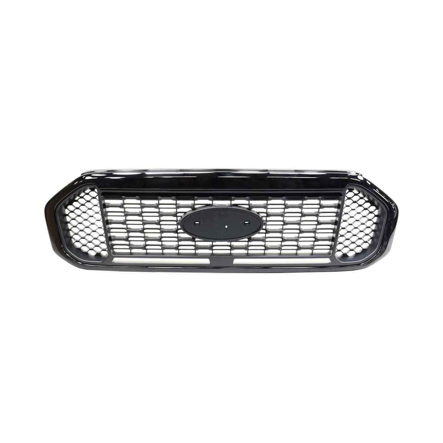 Grille Assembly w/o Tremor Off-Road Pkg w/Black Appearance Pkg for Ford Ranger XLT 2019–2020