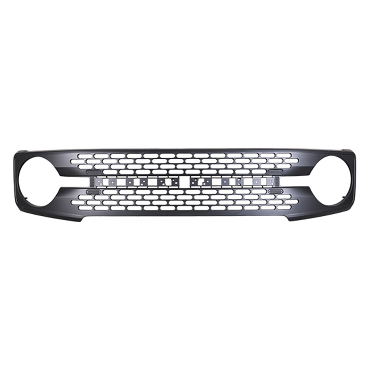Grille Assembly w/Front View Camera CAPA for Ford Bronco First Edition Badlands Wildtrak Everglades 2021–2024