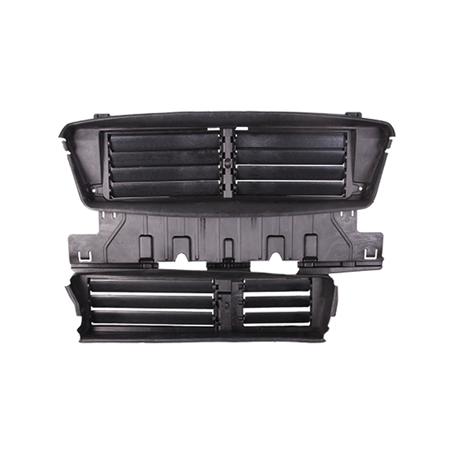Grille Air Intake w/Active Grille Shutter CAPA for Ford Fusion S Hybrid SE Hybrid Energi SE Energi Titanium Titanium Hybrid Platinum Hybrid Energi Platinum SE LUX Hybrid Energi SEL SEL Hybrid 2017–2020