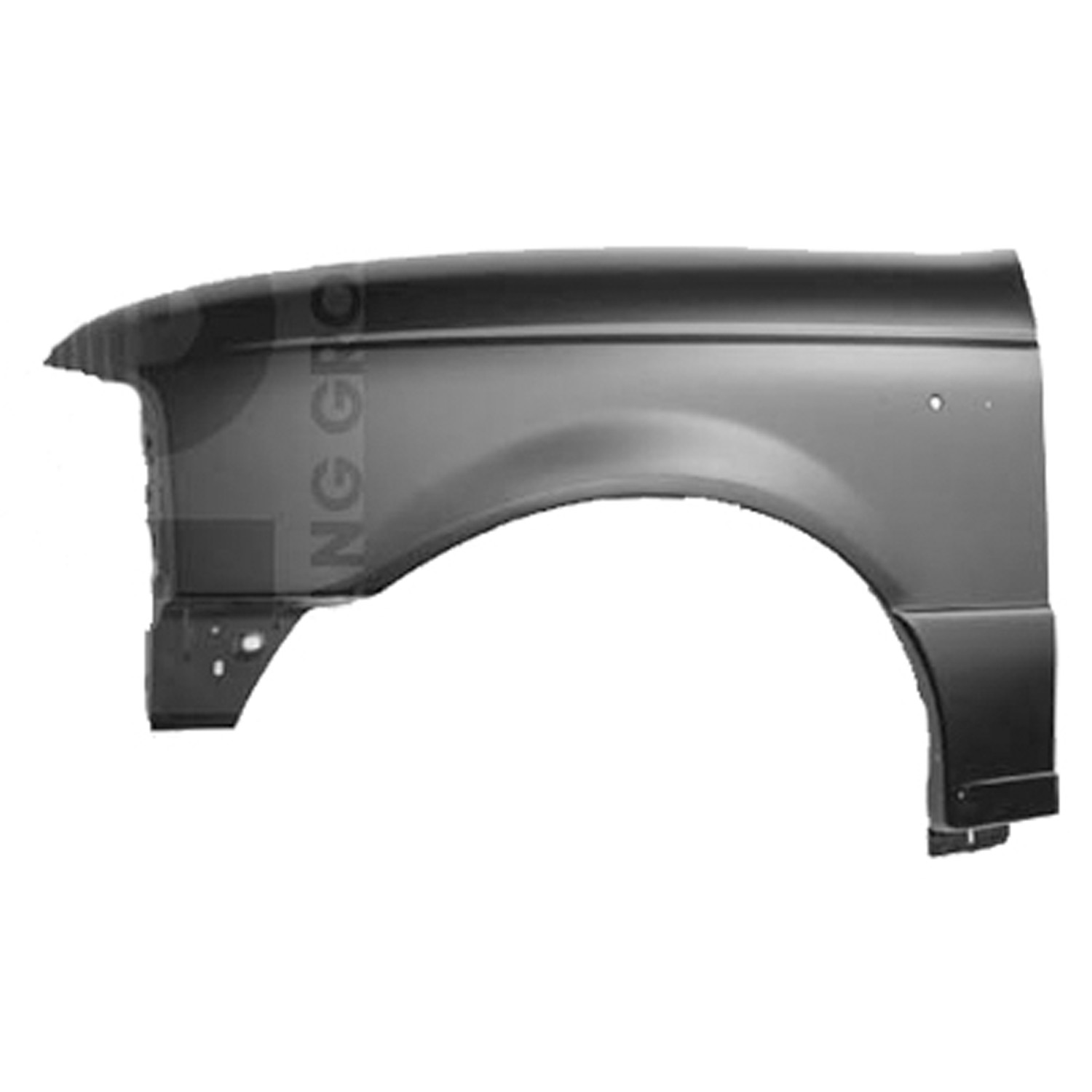 Fender Front Left w/o Wheel Opening Molding CAPA for Ford Ranger 1998–2003