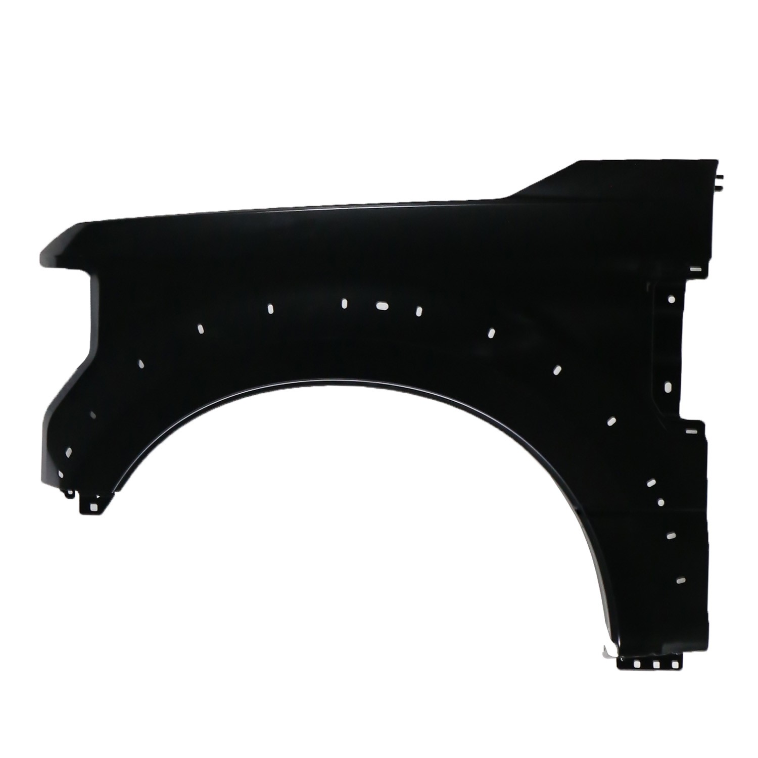 Fender Front Left w/o Wheel Opening Moulding Aluminum CAPA for Ford F-450 Super Duty Crew Cab Pickup Cab & Chassis - Crew Cab 2017–2019
