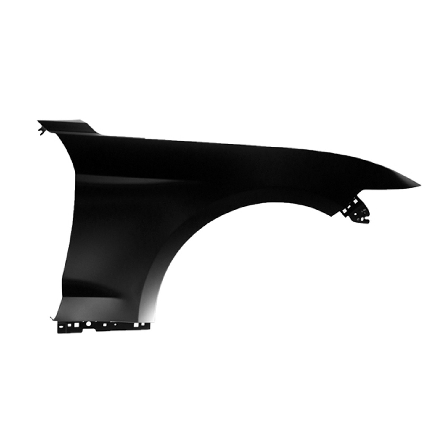 Fender Front Right w/o Mlding Holes CAPA for Ford Mustang V6 2015–2017