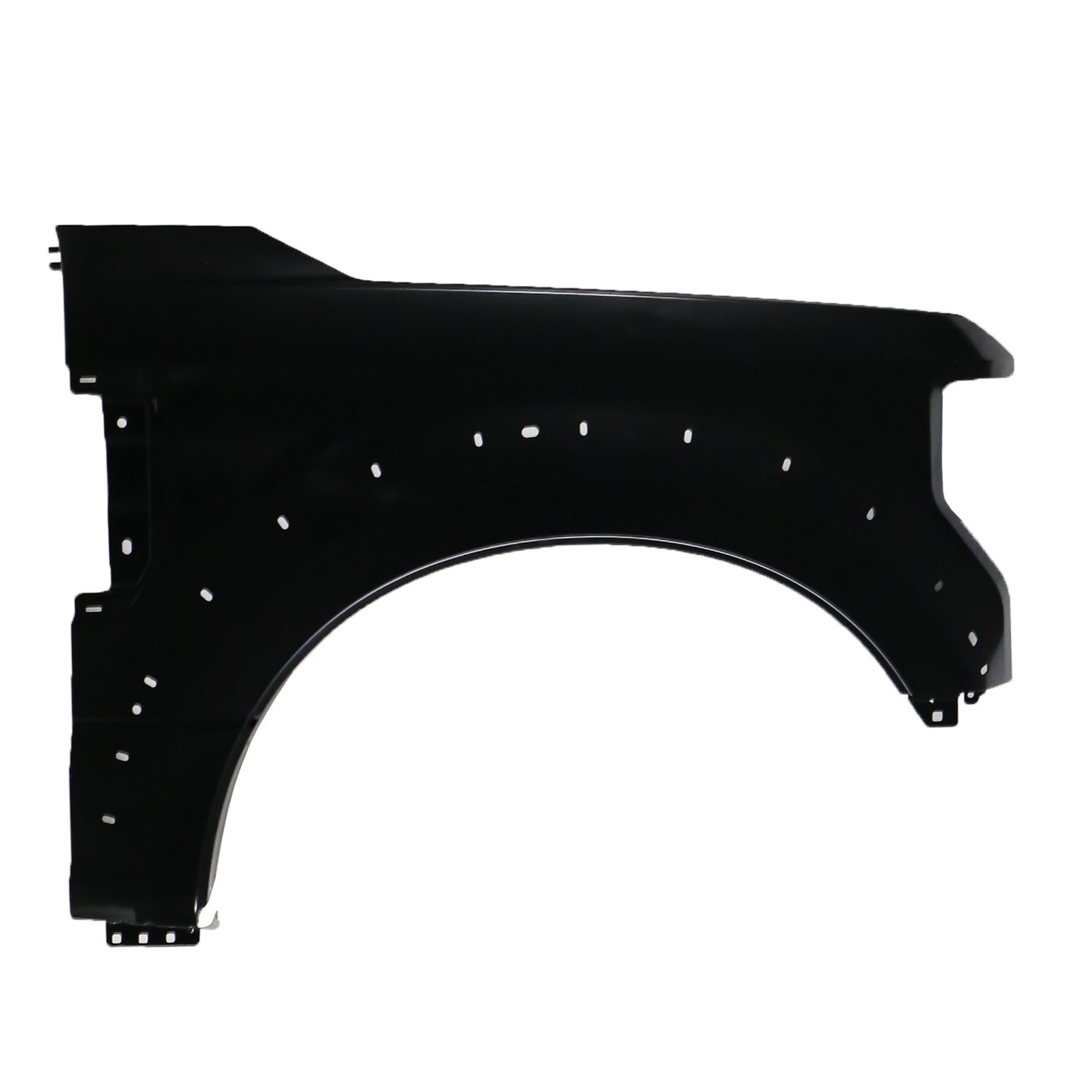 Fender Front Right w/o Wheel Opening Moulding Aluminum CAPA for Ford F-450 Super Duty Crew Cab Pickup Cab & Chassis - Crew Cab 2017–2019