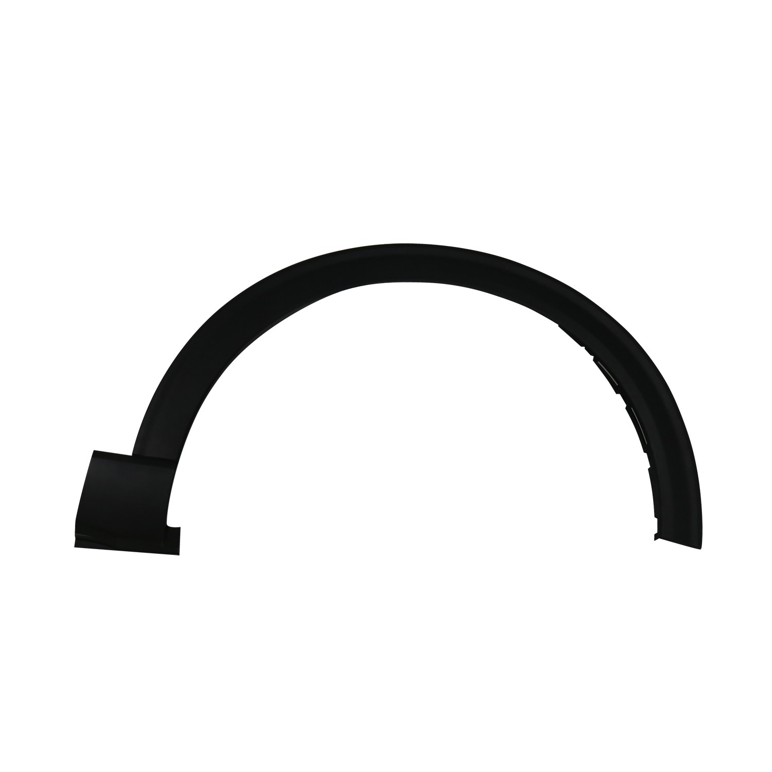 Wheel Arch Molding Front Right w/o Advanced Park Assist Carbon Black for Ford Explorer Police Interceptor Utility