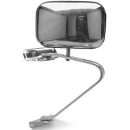 Door Mirror Assembly Left Swing Lock Stainless for Ford F-150 1980–1986