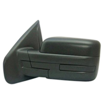 Door Mirror Assembly Left Standard Type Power w/o Puddle Lamp Non-Heated Textured Black for Ford F-150 2009–2010