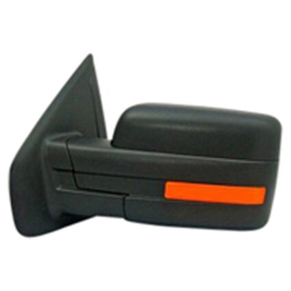 Door Mirror Assembly Left Standard Type Power w/o Puddle Lamp Heated w/o Auto Dimmer Textured Black for Ford F-150 2009–2010