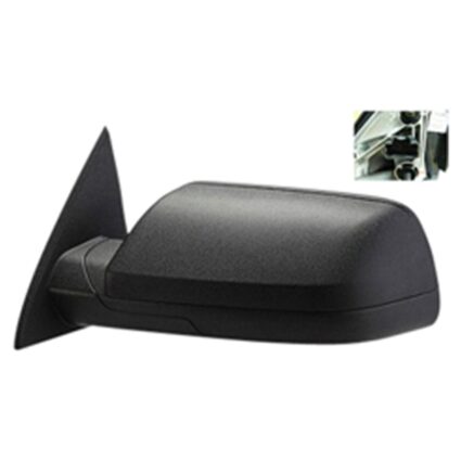 Door Mirror Assembly Left Power Non-Heated w/Cover Textured for Ford Flex 2009–2012