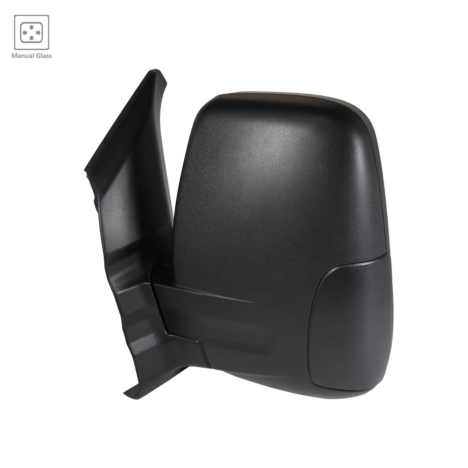 Door Mirror Assembly Left Manual Short Arm Low Roof for Ford Transit-150 Transit-250 Transit-350 Transit-350 HD