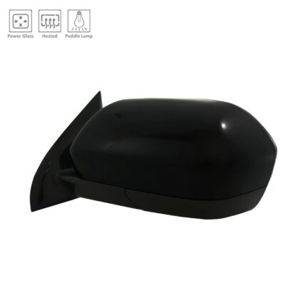 Door Mirror Assembly Left w/o Signal Lamps w/o BLIS w/Cover Black for Ford Expedition 2019