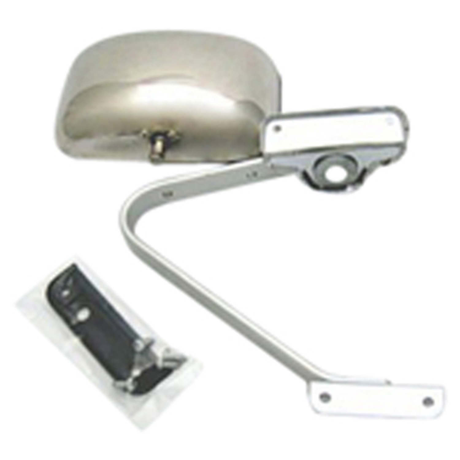 Door Mirror Assembly Right Swing Lock Chrome for Ford F-150 1987–1991
