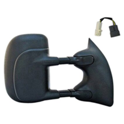 Door Mirror Assembly Right Dual-Swing Telescoping Trailer Tow Non-Heated Power Remote for Ford F-250 Super Duty F-350 Super Duty