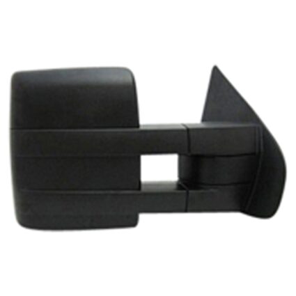 Door Mirror Assembly Right Manual Non-Heated Trailer Tow Type Textured Black for Ford F-150 2004–2014