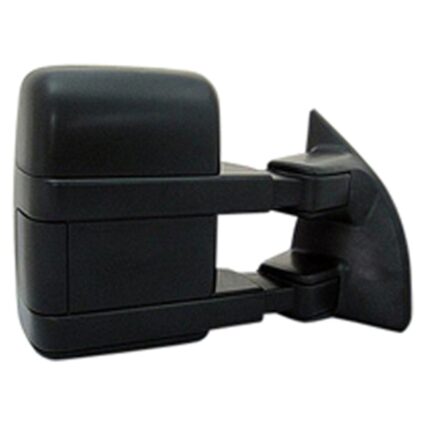 Door Mirror Assembly Right Manual Telescoping Type Textured for Ford F-250 Super Duty F-350 Super Duty